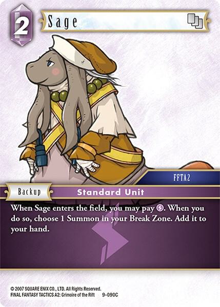 Sage, Opus IX 9-090C