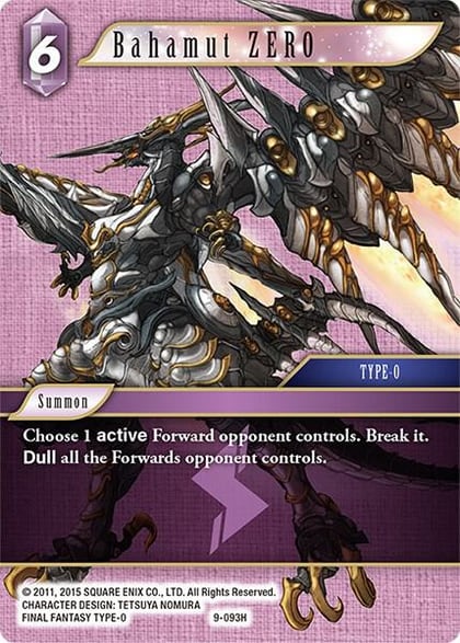 Bahamut ZERO, Opus IX 9-093H