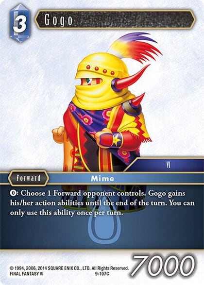 Gogo, Opus IX 9-107C
