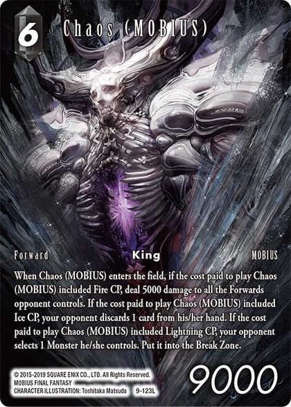 Chaos (MOBIUS) (Full Art), Opus IX 9-123L