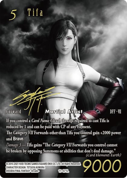 Tifa (Noir Promo), FF: Promo Cards 11-071L