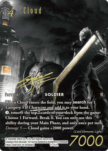 Cloud (Noir Promo), FF: Promo Cards 11-127L