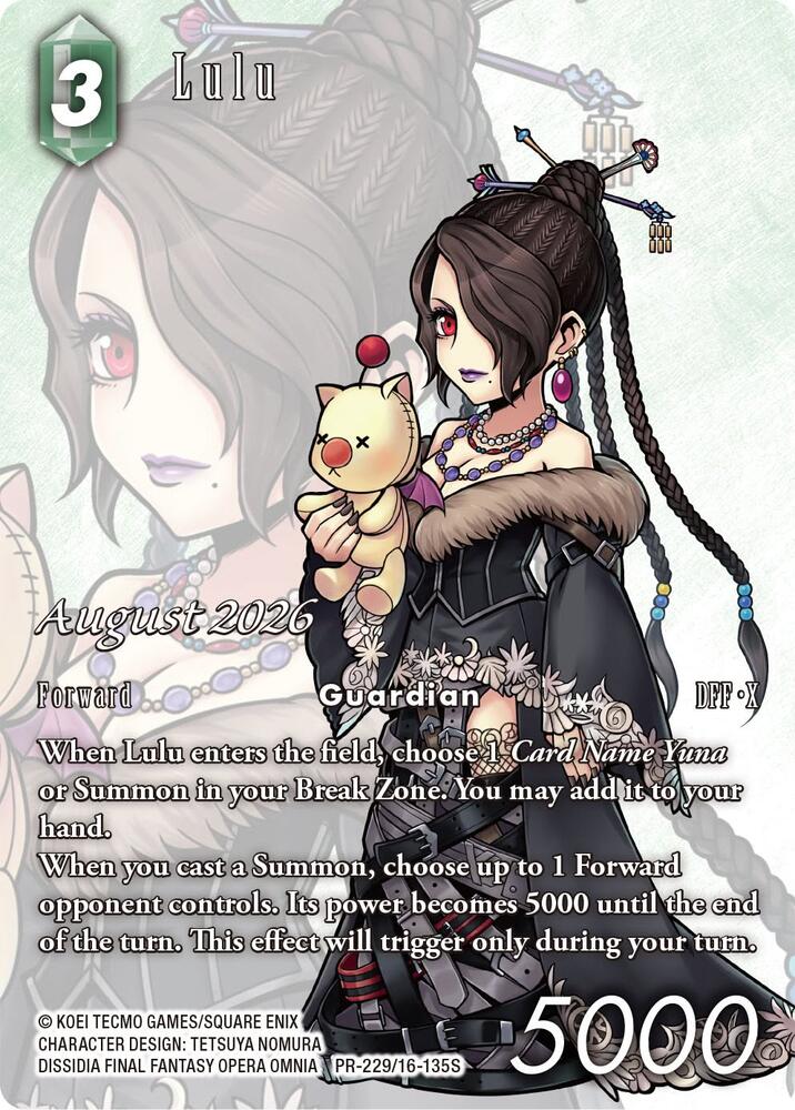 Lulu, FF: Promo Cards 16-135S