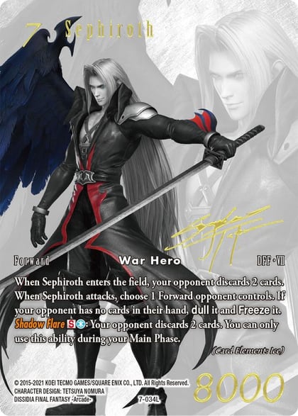 Sephiroth (Noir Promo), FF: Promo Cards 7-034L