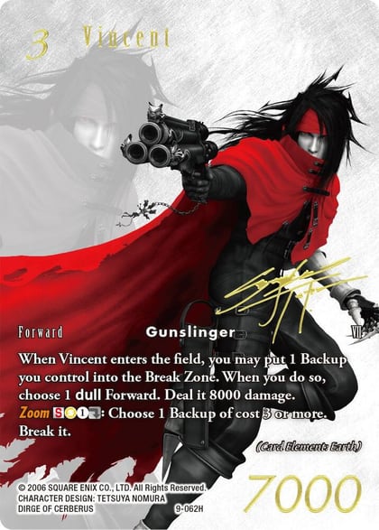 Vincent (Noir Promo), FF: Promo Cards 9-062H