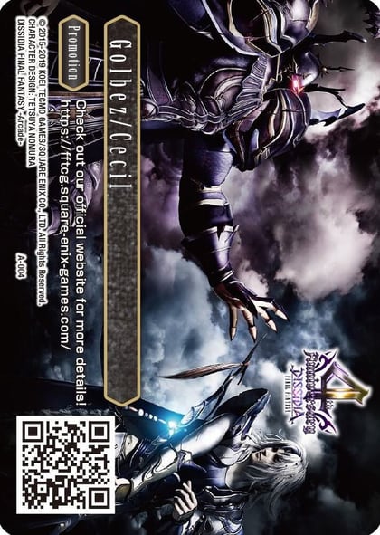 Golbez/Cecil - A-004, FF: Promo Cards A-004