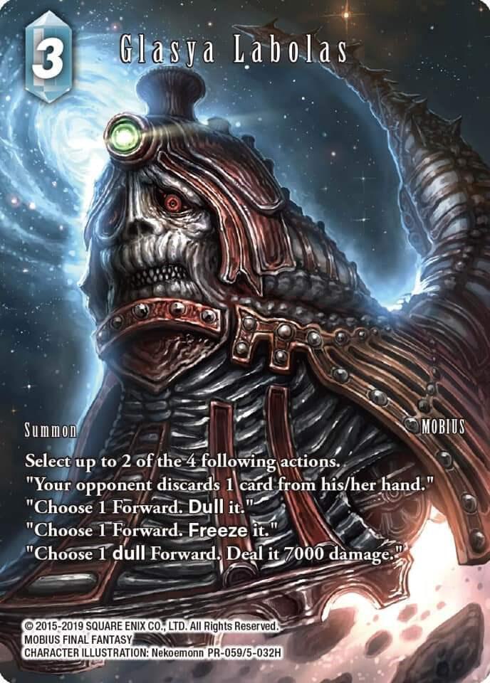 Glasya Labolas, FF: Promo Cards P-059/5-032H