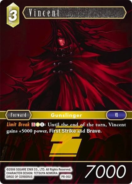 Vincent, FF: Promo Cards PR-002