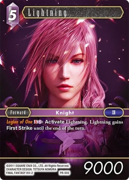 Lightning, FF: Promo Cards PR-003