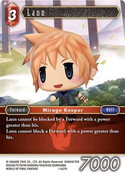 Lann (Alternate Art Promo), FF: Promo Cards PR-004/1-027H