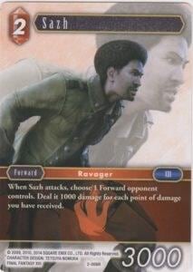 Sazh (Alternate Art Promo), FF: Promo Cards PR-007/2-006R