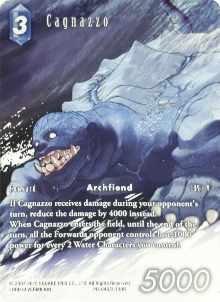 Cagnazzo - PR-045/3-130R, FF: Promo Cards PR-045/3-130R