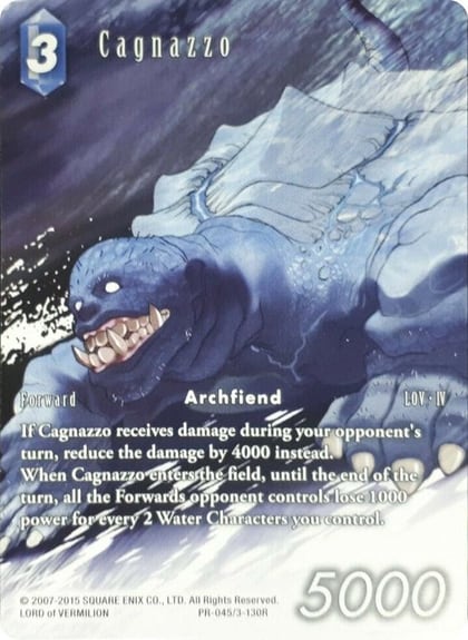 Cagnazzo - PR-045/3-130R, FF: Promo Cards PR-045/3-130R