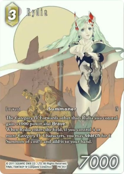 Rydia (Full Art), FF: Promo Cards PR-051