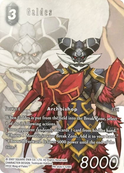 Galdes, FF: Promo Cards PR-054/7-129H