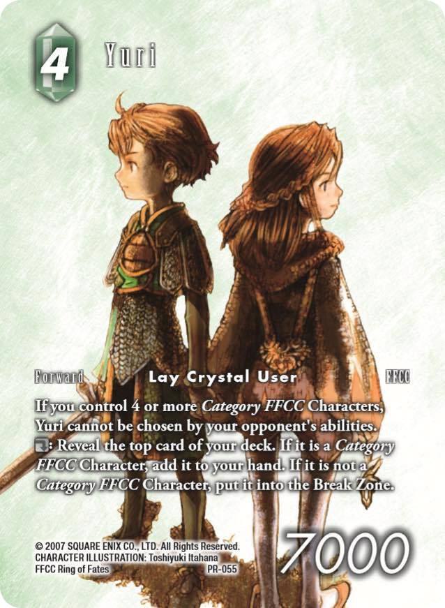 Yuri (PR-055), FF: Promo Cards PR-055