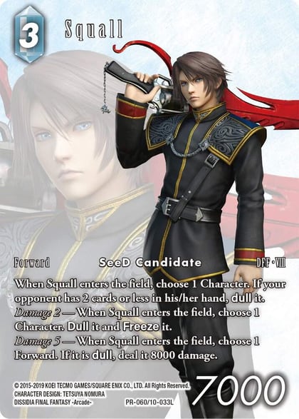 Squall, FF: Promo Cards PR-060/10-033L