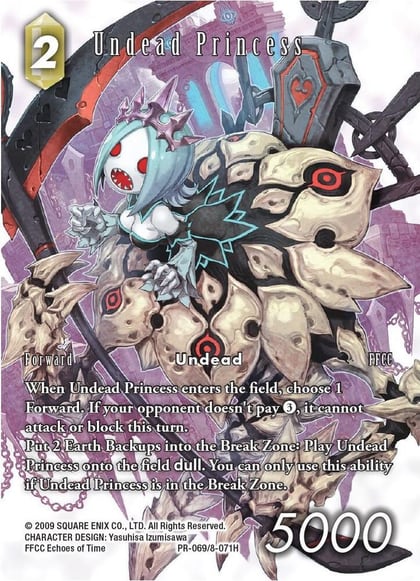 Undead Princess, FF: Promo Cards PR-069/8-071H