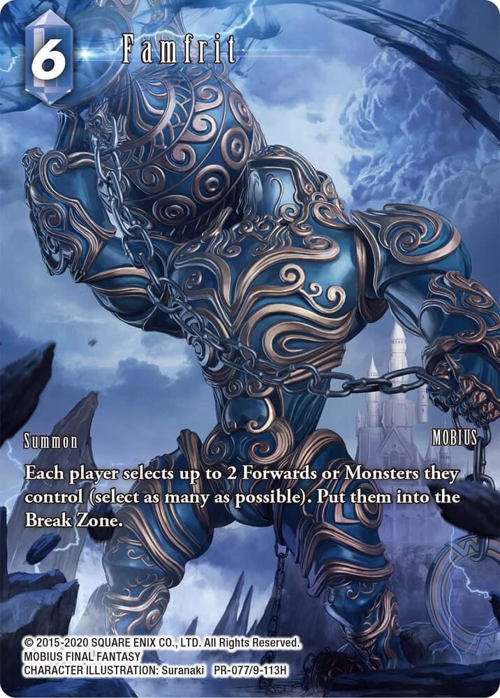 Famfrit, FF: Promo Cards PR-077/9-113H