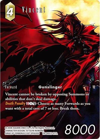 Vincent - PR-080/2-077L, FF: Promo Cards PR-080/2-077L