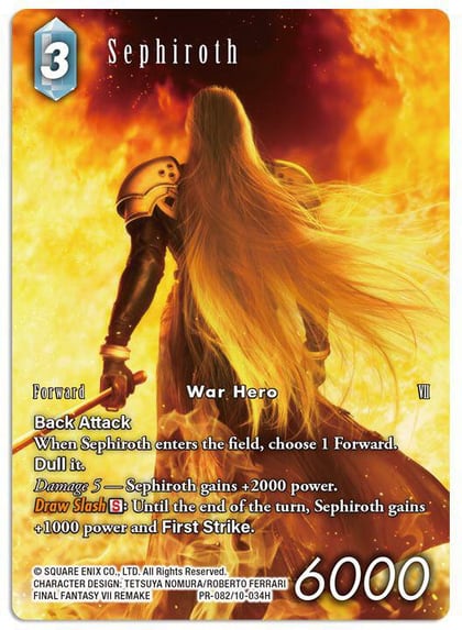 Sephiroth (Full Art), FF: Promo Cards PR-082/10-034H
