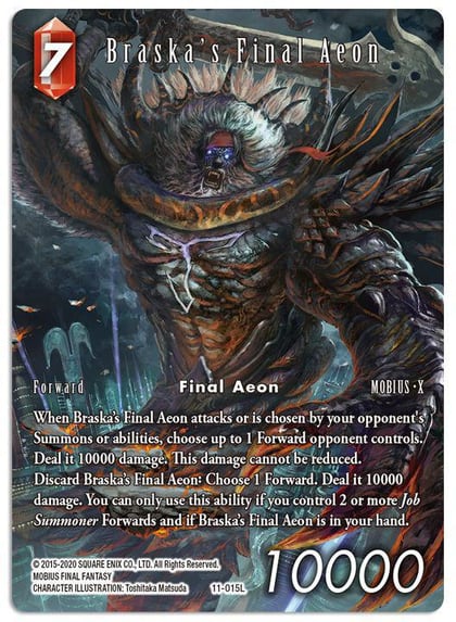 Braska's Final Aeon (Full Art), FF: Promo Cards PR-084/11-015L