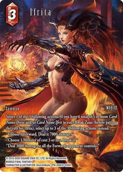 Ifrita (Full Art), FF: Promo Cards PR-089/9-002H