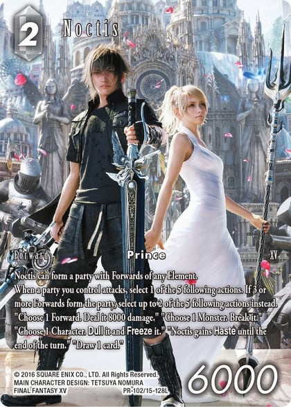 Noctis (Full Art), FF: Promo Cards PR-102/15-128L