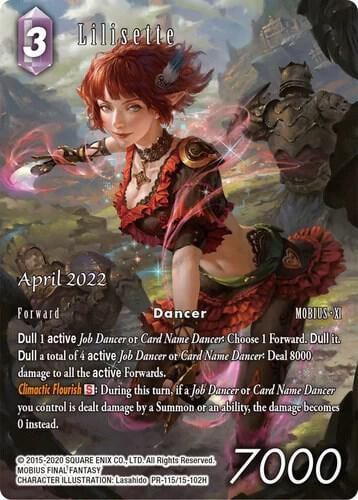 Lilisette (April 2022), FF: Promo Cards PR-115/15-102H