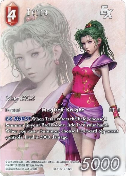 Terra EX (Starter) (May 2022), FF: Promo Cards PR-116/10-132S