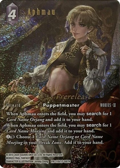 Aphmau (Prerelease Promo), FF: Promo Cards PR-119/17-087H