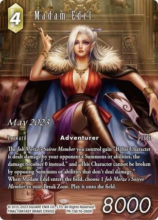 Madam Edel (May 2023), FF: Promo Cards PR-136/16-080H