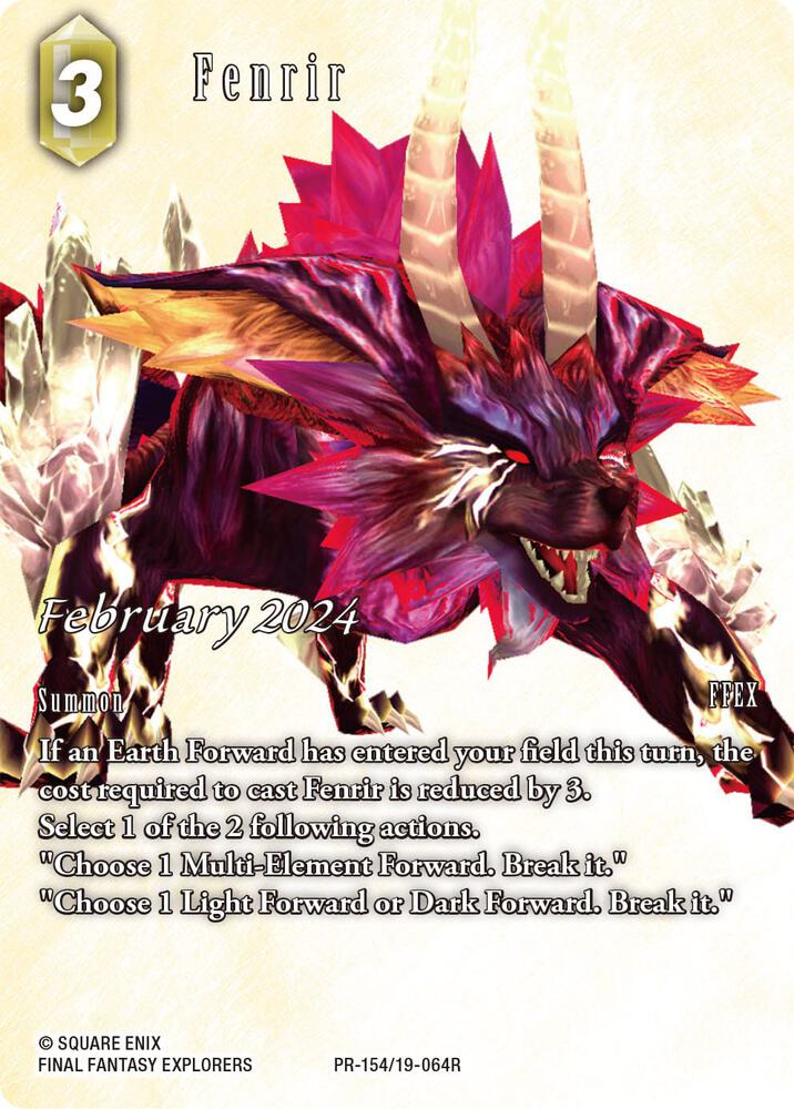 Fenrir (February 2024), FF: Promo Cards PR-154/19-064R