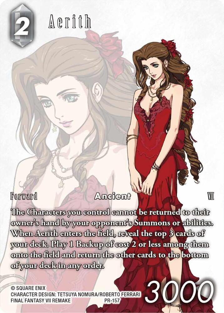 Aerith (Full Art) - PR-157, FF: Promo Cards PR-157
