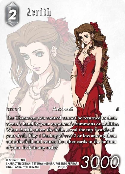 Aerith (Full Art) - PR-157, FF: Promo Cards PR-157