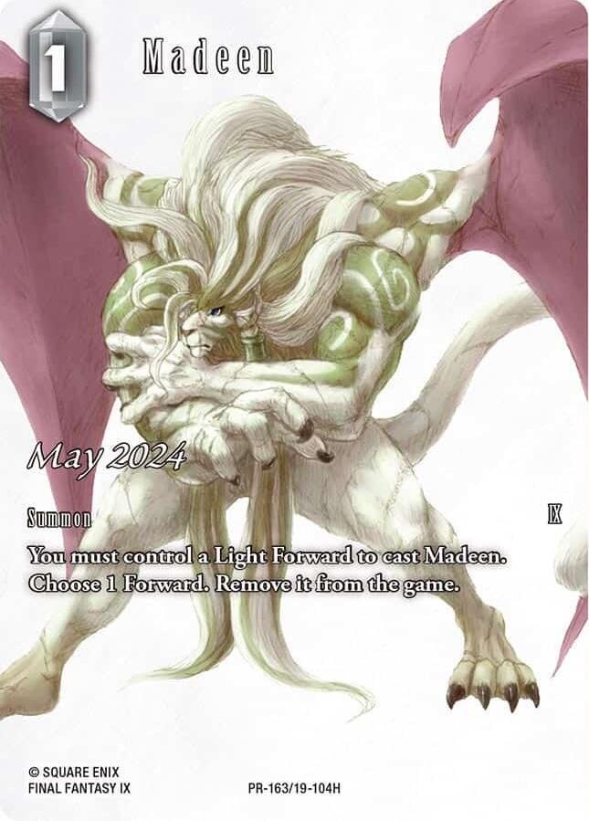 Madeen (May 2024), FF: Promo Cards PR-163/19-104H