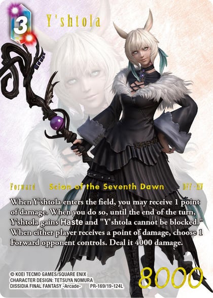 Y'shtola (PR-169), FF: Promo Cards PR-169/19-124L