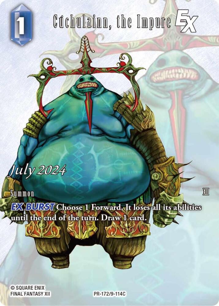 Cuchulainn, the Impure EX, FF: Promo Cards PR-172/9-114C