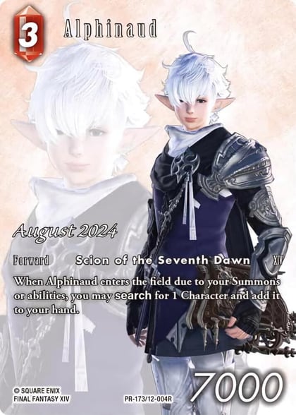 Alphinaud, FF: Promo Cards PR-173/12-004R