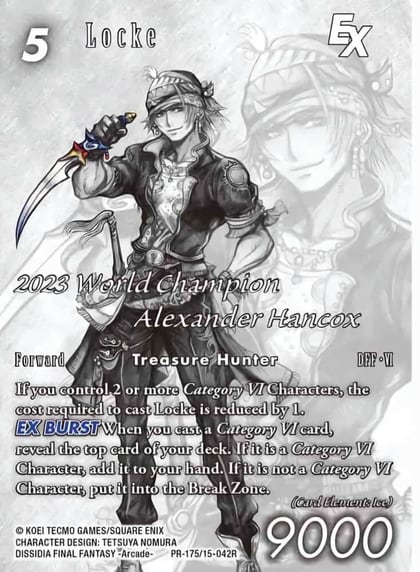 Locke EX, FF: Promo Cards PR-175/15-042R