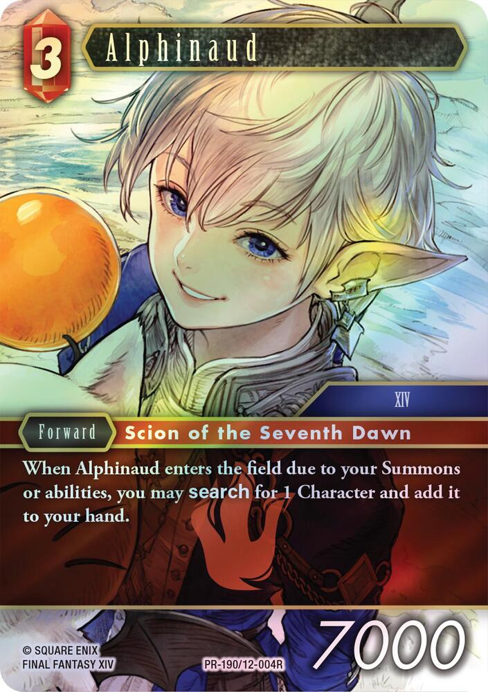 Alphinaud (PR-190/12-004R), FF: Promo Cards PR-190/12-004R