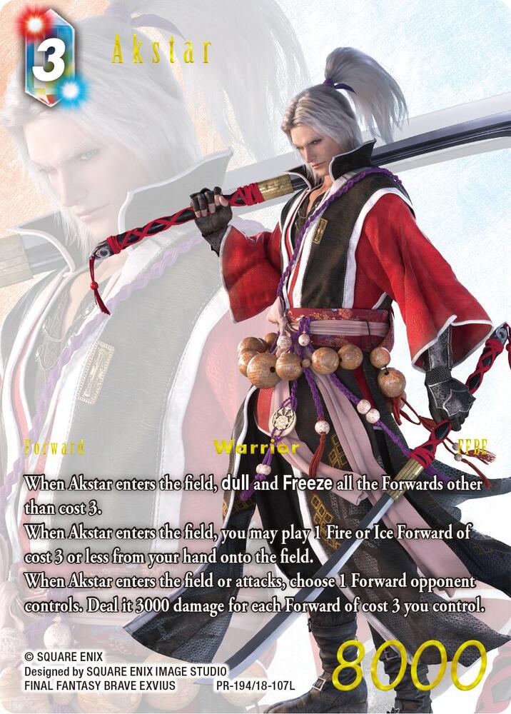 Akstar (PR-194/18-107L), FF: Promo Cards PR-194/18-107L