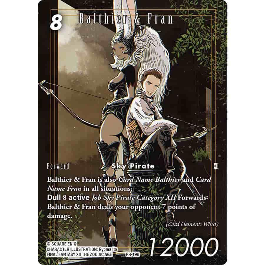 Balthier & Fran, FF: Promo Cards PR-196