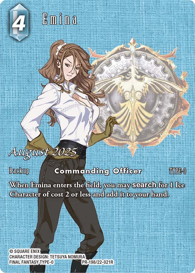 Emina (PR-198/22-021R), FF: Promo Cards PR-198/22-021R
