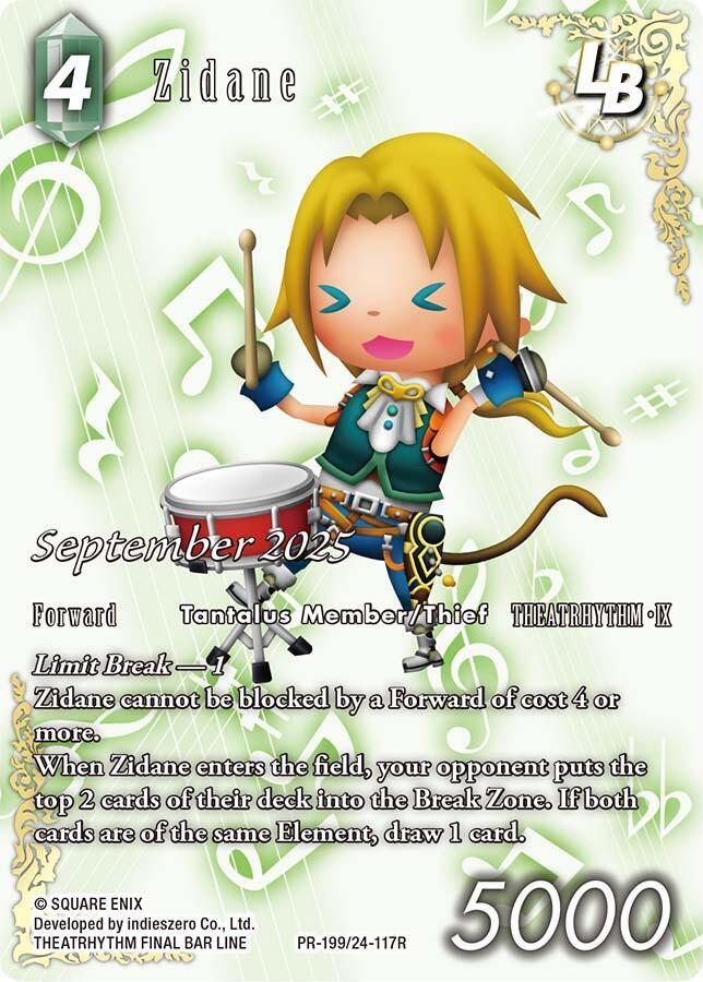 Zidane LB (PR-199/24-117R), FF: Promo Cards PR-199/24-117R