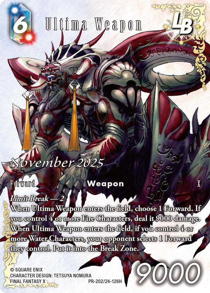 Ultima Weapon LB (PR-202/24-126H), FF: Promo Cards PR-202/24-126H
