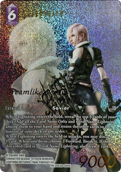 Lightning (Prerelease Promo) (PR-206/28-093H), FF: Promo Cards PR-206/28-093H
