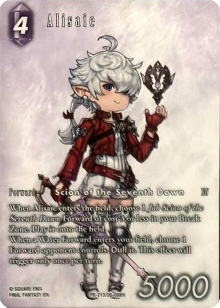Alisaie, FF: Promo Cards PR-213/20-086H