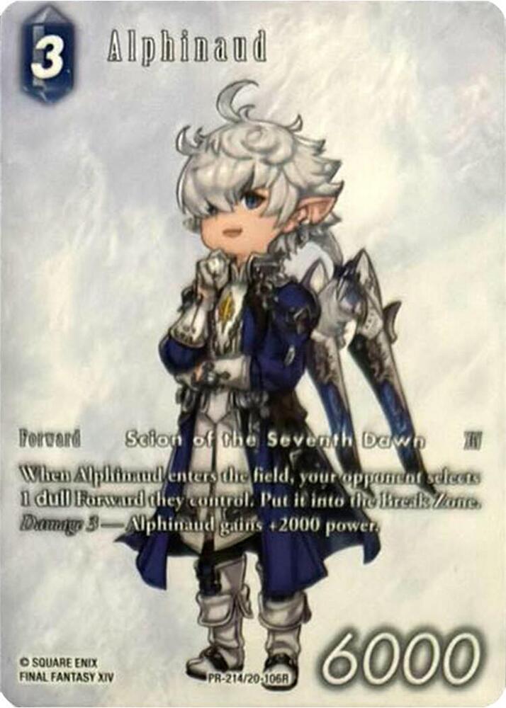 Alphinaud (PR-214/20-106R), FF: Promo Cards PR-214/20-106R
