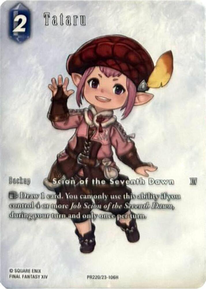 Tataru, FF: Promo Cards PR-220/23-106H